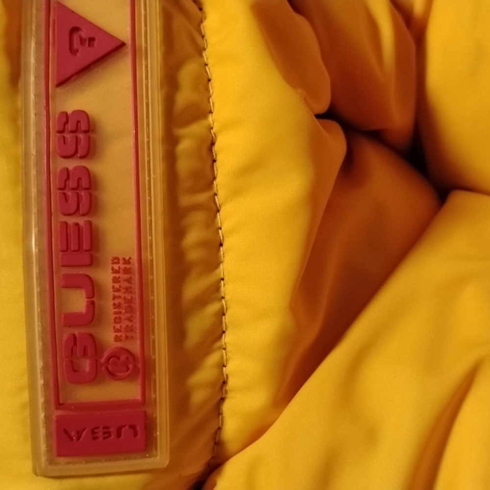 Guess reversible suffered down jacket